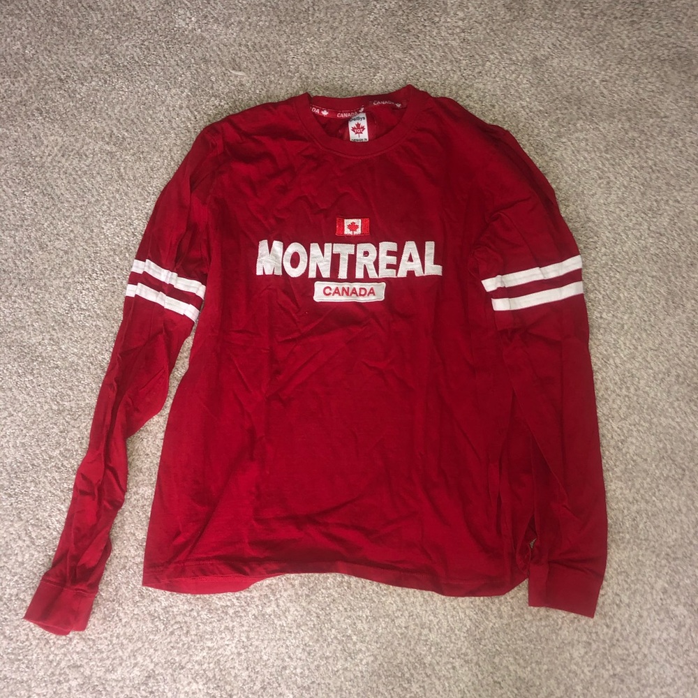 Long sleeve Canada t-shirt